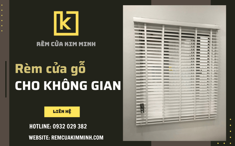 rèm cửa gỗ