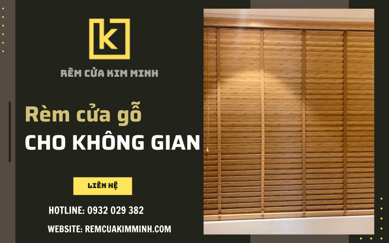 rèm cửa gỗ