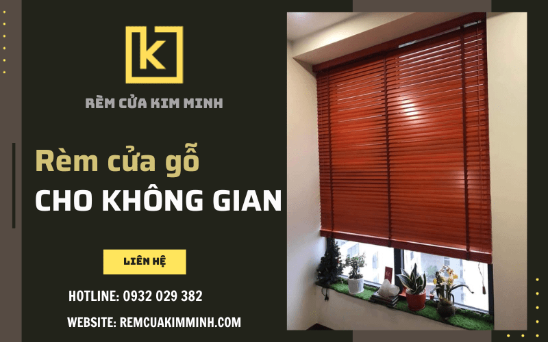 rèm cửa gỗ