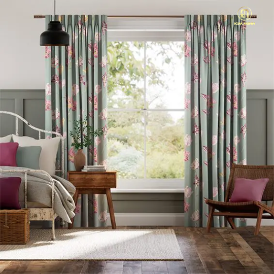 Rèm Cửa Sổ Cao Cấp Hoa Tulip Primavera