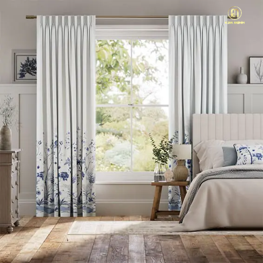 Rèm Cửa Cao Cấp Châu Âu Chinoiserie