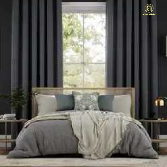 Rèm Vải Trung Tính Phòng Ngủ Frank Gp1991