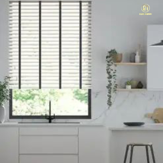 Màn Gỗ Classic Black STW-081 Star Blinds 50mm