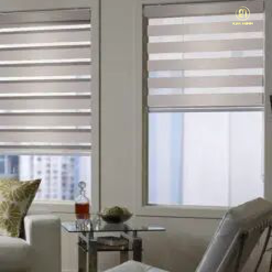 Rèm Cầu Vồng Hàn Quốc Modero Woodlook