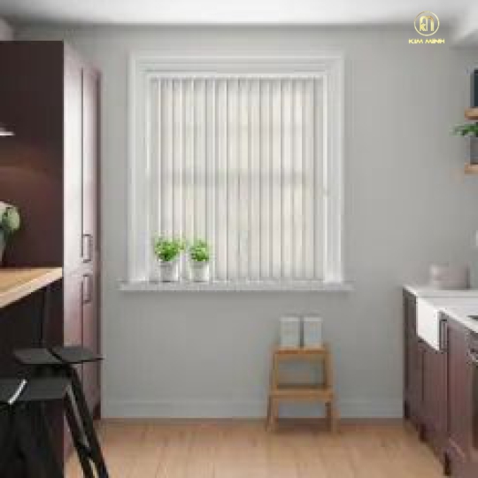 Rèm Chớp Nhựa Cho Văn Phòng H-008