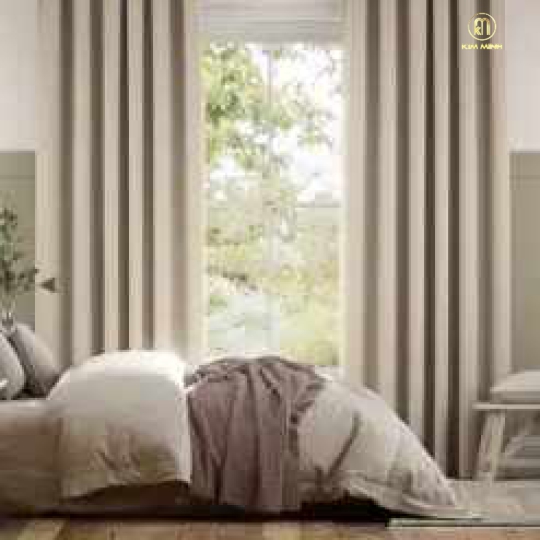 Rèm Vải Phòng Ngủ Màu Kem Frank Gp1991