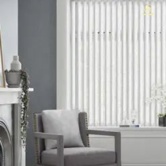 Rèm Vải Lá Dọc Vân Gỗ Cao Cấp Unique A510